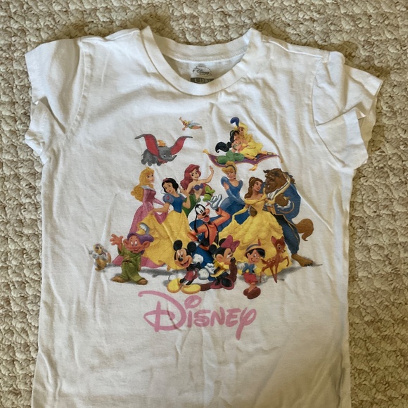 DISNEY girls t-shirts - size 10 - Picture 6 of 8
